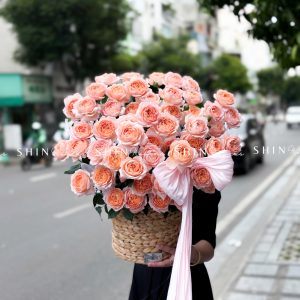 Giỏ hoa Hồng Julieta S161