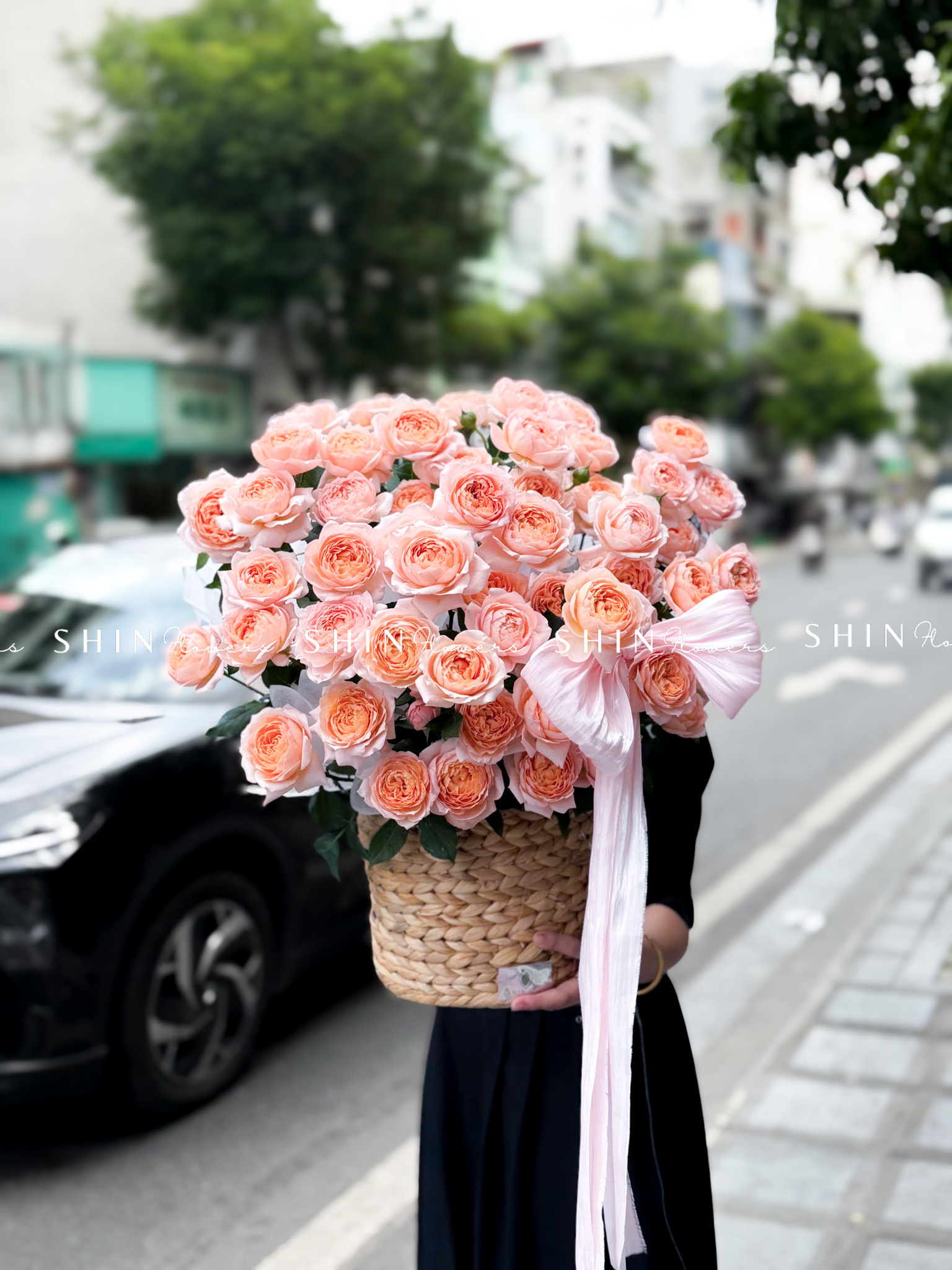 Giỏ hoa Hồng Julieta S161